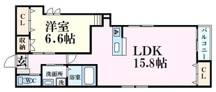 甲子園口駅 徒歩9分 3階の物件間取画像